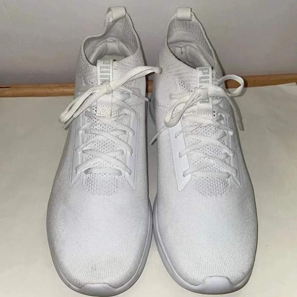 Puma Mens Vigor Evoknit FS White Running Shoes Sneakers - Picture 2 of 3